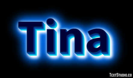 Tina Effetto testo