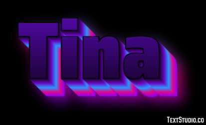 Tina Effetto testo