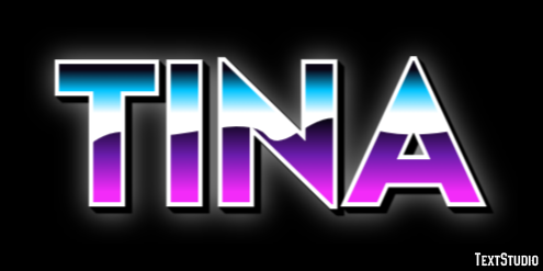 Tina Effetto testo