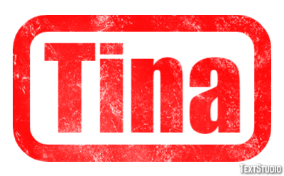 Tina Effetto testo