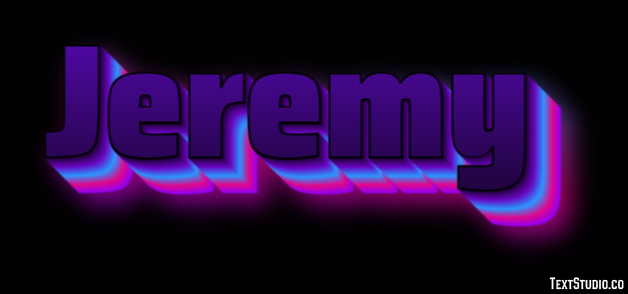 Jeremy Efecto de Texto