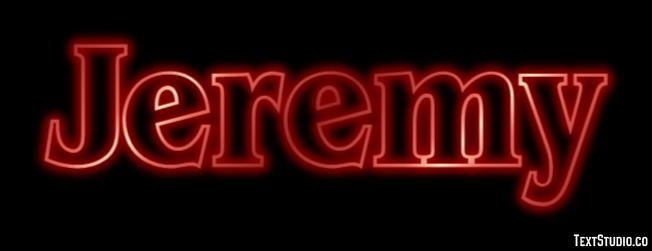 Jeremy Efecto de Texto