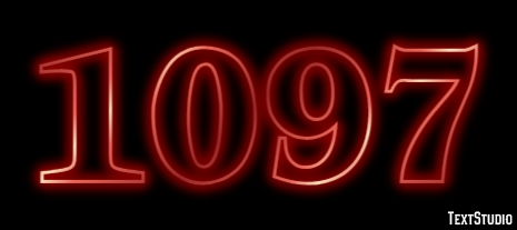 1097 Текстовый эффект