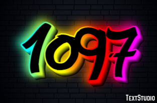 1097 Эффект текста