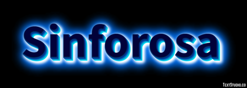 Sinforosa Effetto testo