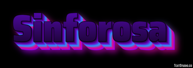 Sinforosa Effetto testo