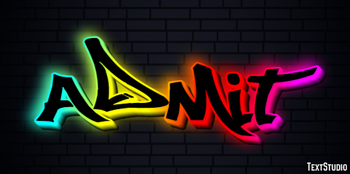 Admit Text Effect