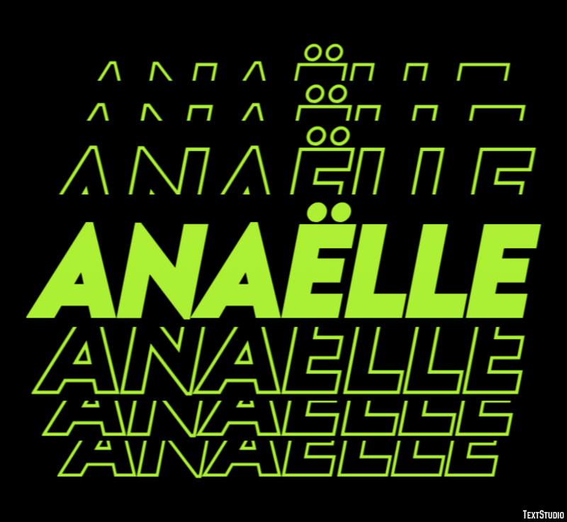 Anaëlle Efecto de Texto