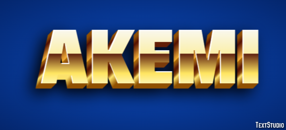 Akemi Text Effect