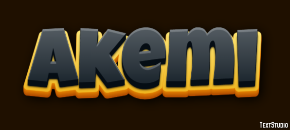 Akemi Text Effect