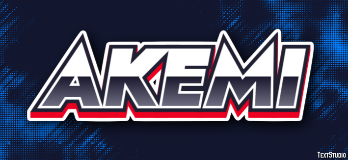 Akemi Text Effect
