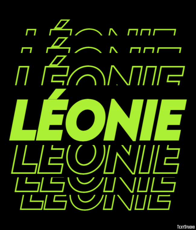 Léonie Efekt tekstowy