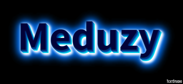 Meduzy Effetto testo