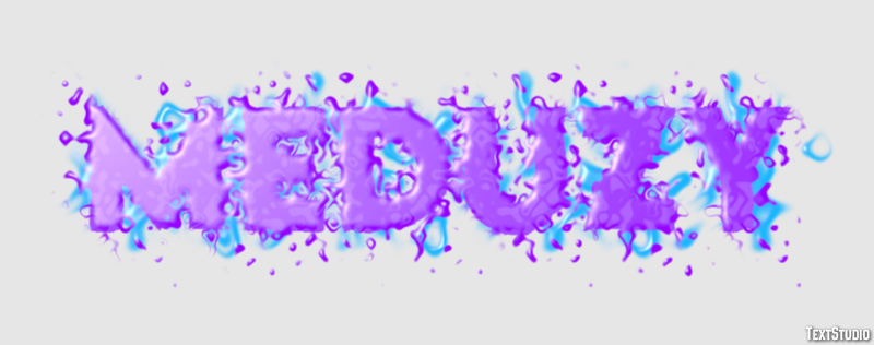 Meduzy Effetto testo