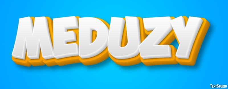 Meduzy Effetto testo