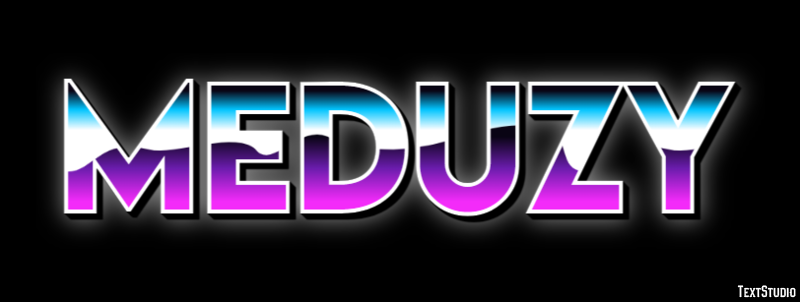 Meduzy Effetto testo