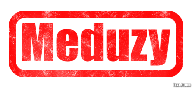 Meduzy Efekt tekstowy