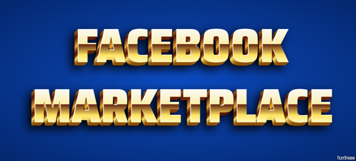 Facebook Marketplace Effetto testo