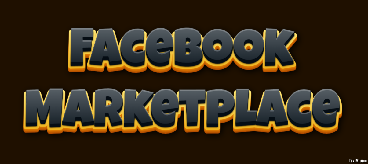 Facebook Marketplace Metin efekti