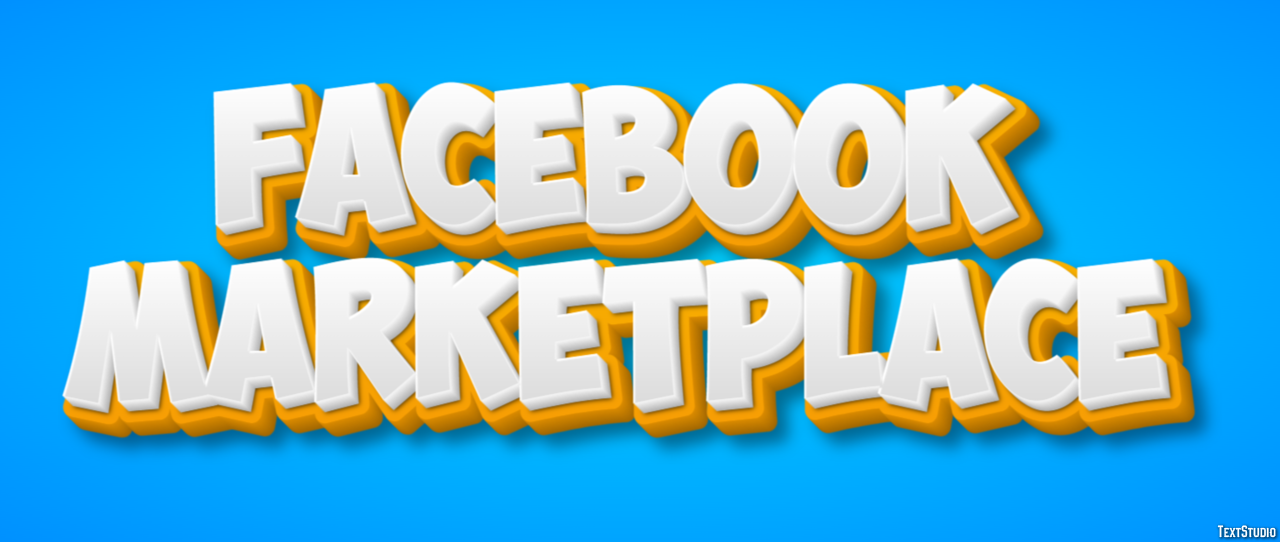 Facebook Marketplace Text Effect