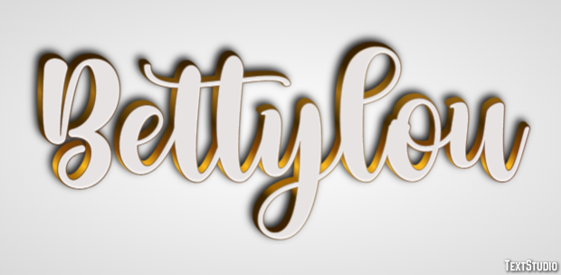 Bettylou Text effect