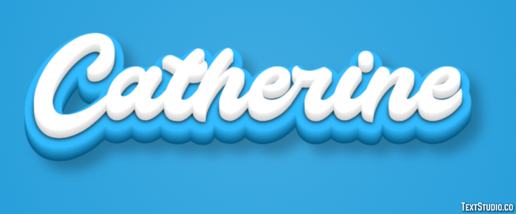Catherine Text Effect