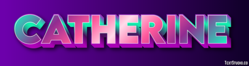 Catherine Text Effect