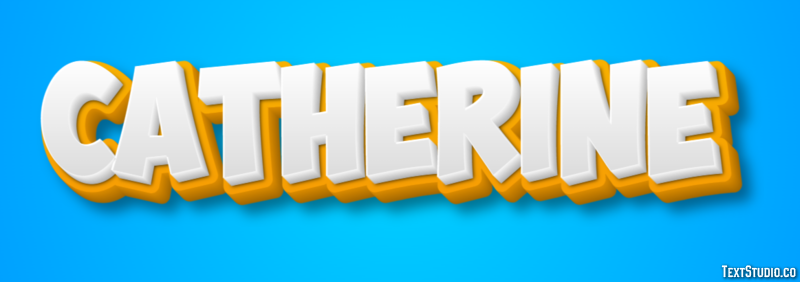 Catherine Text Effect