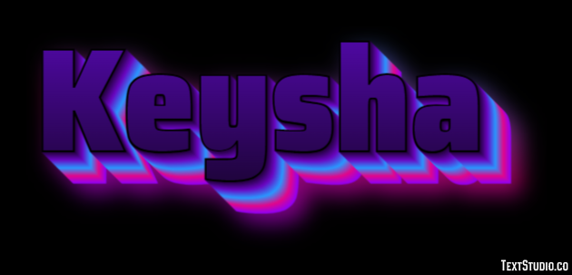 Keysha Text Effect