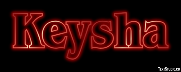 Keysha Text Effect