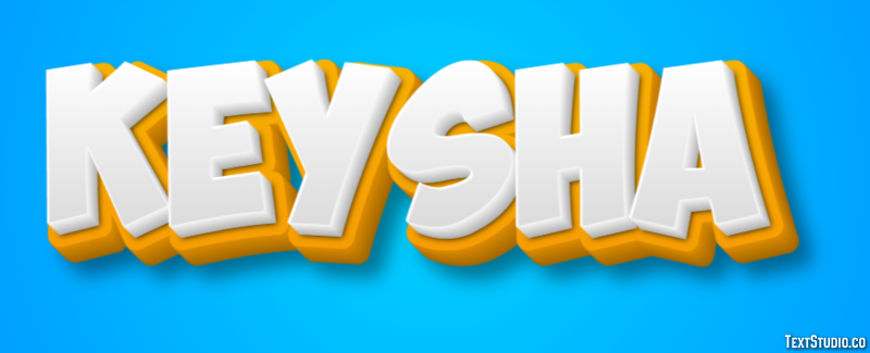 Keysha Text Effect