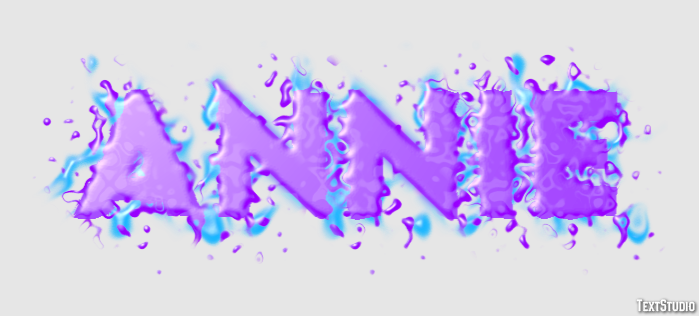 Annie Text Effect