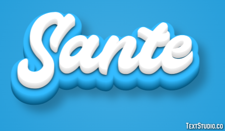 Sante Effetto testo