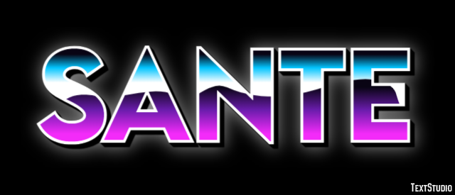Sante Effetto testo
