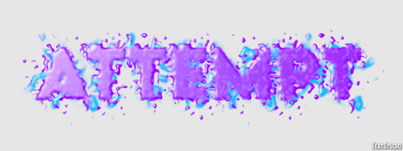 Attempt Text effect