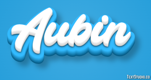 Aubin Text Effect