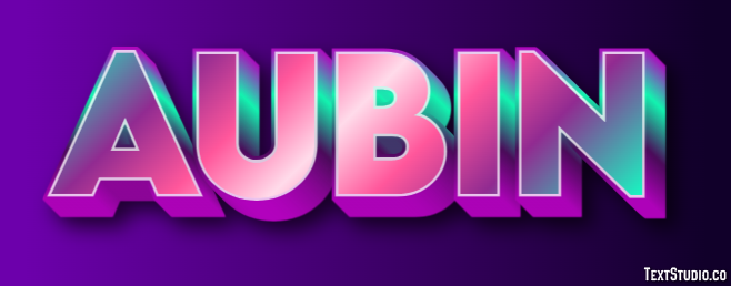 Aubin Text Effect