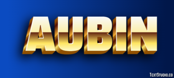 Aubin Texteffekt