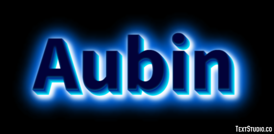 Aubin Text Effect