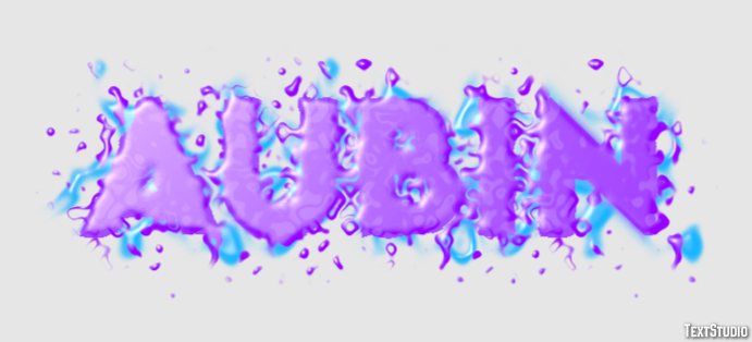 Aubin Text Effect