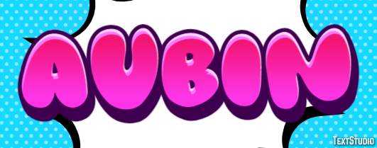 Aubin Text Effect