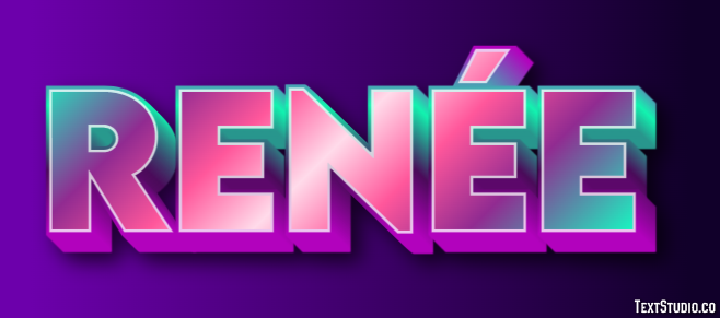 Renée Efecto de Texto