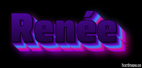 Renée テキスト効果