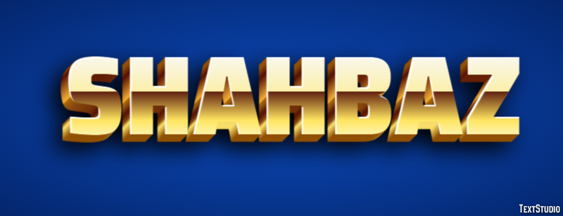 Shahbaz Text Effect