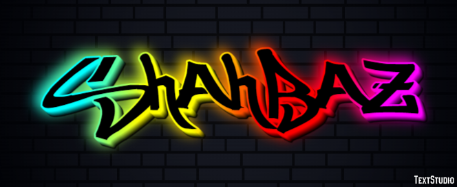 Shahbaz Texteffekt