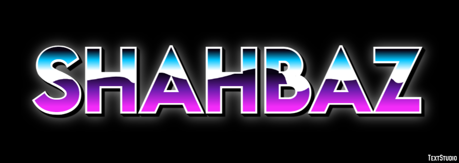 Shahbaz Texteffekt