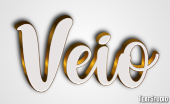 Veio Efeito do texto