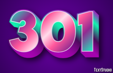 301 Effetto testo