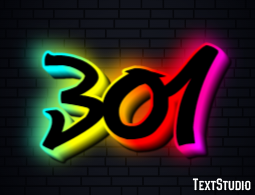 301 Effetto testo