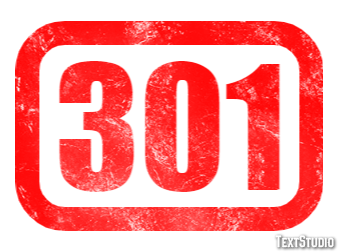301 Effetto testo